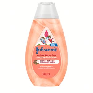 Shampoo Infantil Johnsons Kids Cacheados 200ml