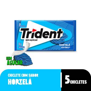 Goma de Mascar Trident Hortelã 8g