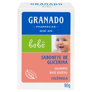 Sabonete em Barra Granado Bebê Calêndula Caixa 90g