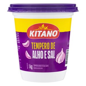 Tempero Completo Kitano Alho e Sal 1Kg