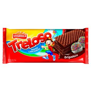 Biscoito Wafer Vitarella Treloso Brigadeiro 35g