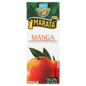 Suco Adoçado Manga Maratá Caixa 200ml