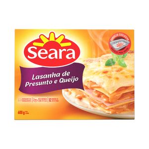 Lasanha de Presunto e Queijo Seara 600g