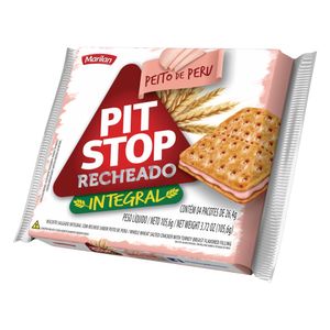 Biscoito Marilan Pit Stop Recheado Peru 105.6g