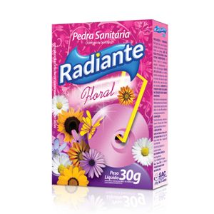 Pedra Sanitária Radiante Floral 30g