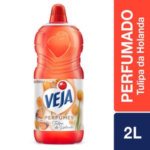 Limpador Veja Perfumes Tulipa da Holanda Frasco 2l Embalagem Econômica