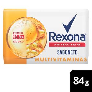 Sabonete em Barra Rexona Antibacterial Multivitaminas 84g
