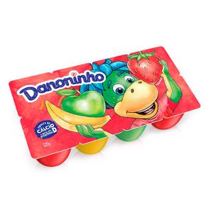 Petit Suisse Danoninho Maça/Morango 320g