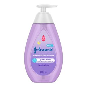 Sabonete Líquido Johnsons Baby Hora do Sono 400ml