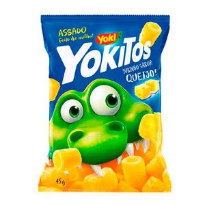 Salgadinho de Milho Yoki Yokitos Tubinho Queijo Pacote 45g