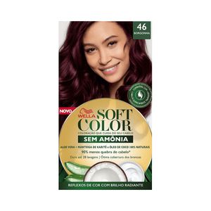 Coloração Wella Soft Color s/ Amônia 46 Borgonha