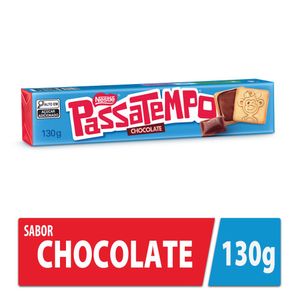 Biscoito Recheado Passatempo Chocolate 130g