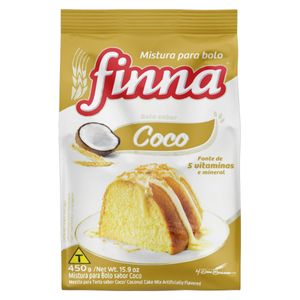 Mistura p/ Bolo Finna Coco Pacote 450g