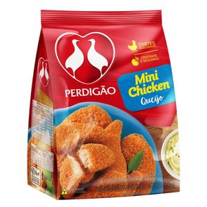 Mini Chicken de Frango Empanado Perdigão Queijo Congelado 275g