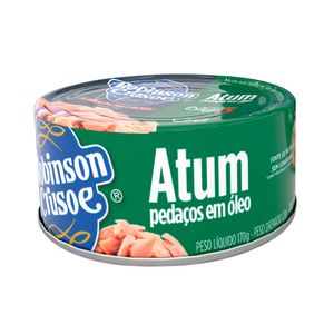 Atum em Pedaços Robinson Crusoe Óleo Lata 120g