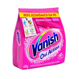 Alvejante em Pó Vanish Pink Refil 400g