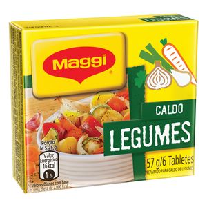 Caldo em Tablete Maggi Legumes 57g 6 Unid