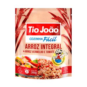 Arroz Tio João Cozinha Fácil Integral Vermelho Tomate 200g