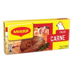 Caldo em Tablete Maggi  Carne Caixa 114g c/ 12 Unid