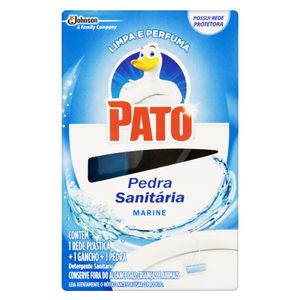 Detergente Sanitário Pato Pedra c/ Rede Protetora Marine 25g