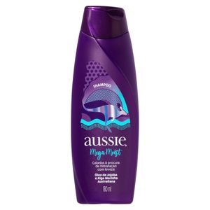 Shampoo Aussie Mega Moist Frasco 180ml