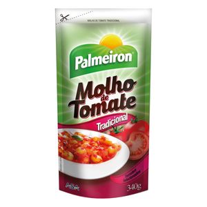 Molho de Tomate Palmeiron Tradicional Sachê 340g