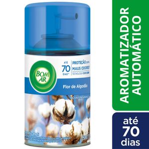 Purificador Bom Ar Freshmatic Flor de Algodão Refil 250ml