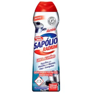 Saponáceo Cremoso Sapólio Radium Limpa Alumínio 250ml