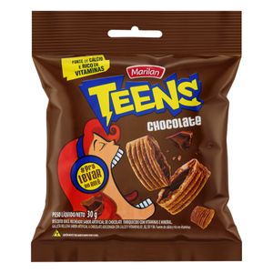 Biscoito Recheado Marilan Teens Chocolate 30g