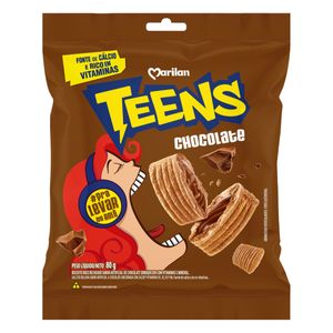 Biscoito Recheado Marilan Teens Chocolate 80g