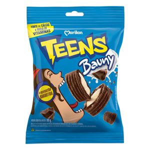 Biscoito Recheado Marilan Teens Bauny 80g