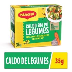 Caldo em Pó Maggi Legumes Caixa 35g c/ 5 Unid