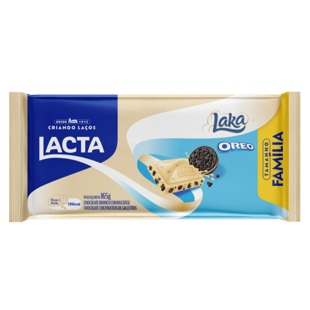 Barra de Chocolate Branco Cookies'n'Creme - 77g