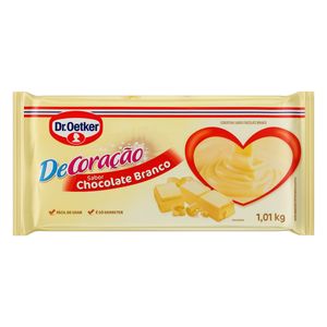 Cobertura em Barra Dr. Oekter Chocolate Branco 1.01Kg