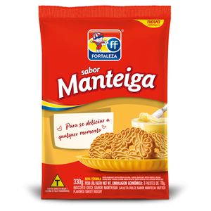 Biscoito Amanteigado Fortaleza Manteiga 330g