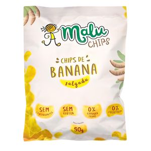 Chips Malu Banana Salgada 50g