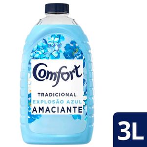 Amaciante Comfort Tradicional Explosão Azul 3l