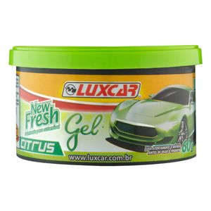 Purificador Luxcar New Fresh Gel Citrus 60g