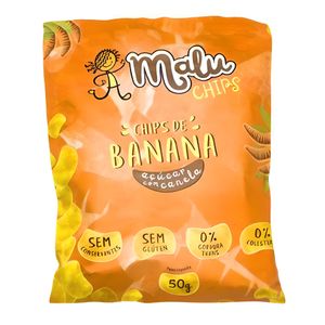 Chips Malu Banana Açúcar/ Canela 50g