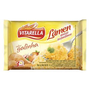 Macarrão Instantâneo Vitarella Lámen Galinha 74,3g