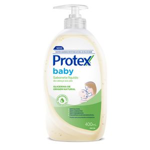 Sabonete Líquido Protex Baby da Cabeça aos Pés Frasco 400ml