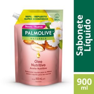 Sabonete Líquido p/ Mãos Líquido Palmolive Naturals Óleo Nutritivo Refil 900ml Super Econômico