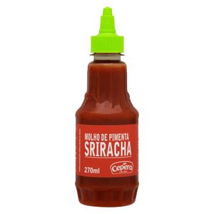 Molho de Pimenta Sabores Cepêra Sriracha Squeeze 270ml