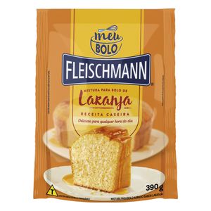 Mistura p/ Bolo Fleischmann Meu Bolo Laranja Sachê 390g