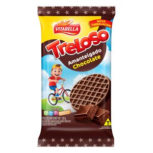 Biscoito Amanteigado Vitarella Treloso Chocolate 330g