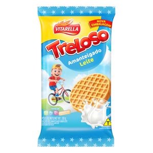 Biscoito Amanteigado Vitarella Treloso Leite 330g