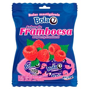 Bala Mastigável Bola 7 Framboesa 600g