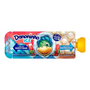 Queijo Petit Suisse Danoninho Sorvete de Creme Squeeze 70g