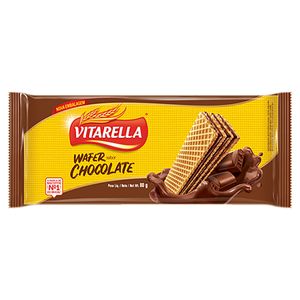 Biscoito Vitarella Wafer Chocolate 80g