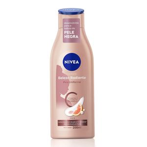 Hidratante Corporal Nivea Beleza Radiante Pele Uniforme Frasco 200ml